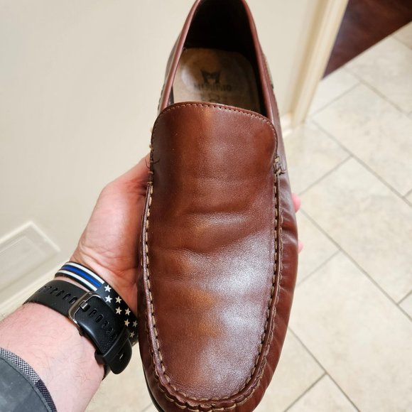 Mephisto Brown Leather Loafers - Picture 10 of 16